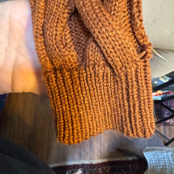 Rust Orange Sweater - Picture 9 of 10